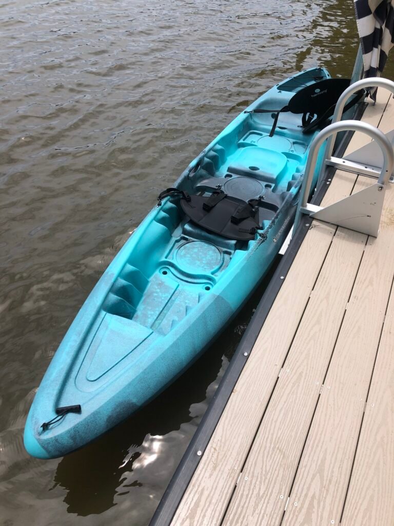 kayak on the lake NC retreat